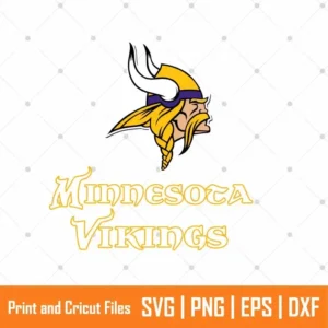 Minneapolis Vikings Sports SVG
