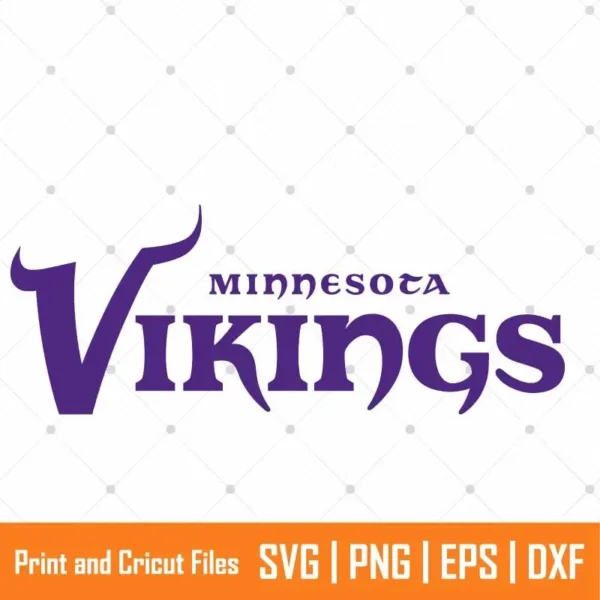 Minnesota Font Logo Sports SVG