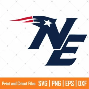 NE Patriots Logo Sports SVG