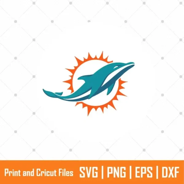 NFL Dolphins Sign Sports SVG