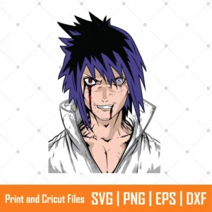 Naruto Uchiha Anime SVG