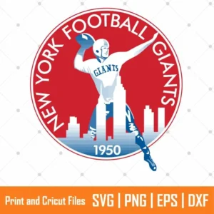 New York Football Giants Sports SVG
