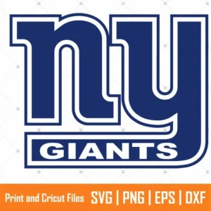New York Giants Fonts Sports SVG