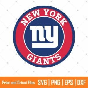 New York Giants Monogram Sports SVG
