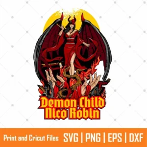 Nico Robin One Piece Anime SVG