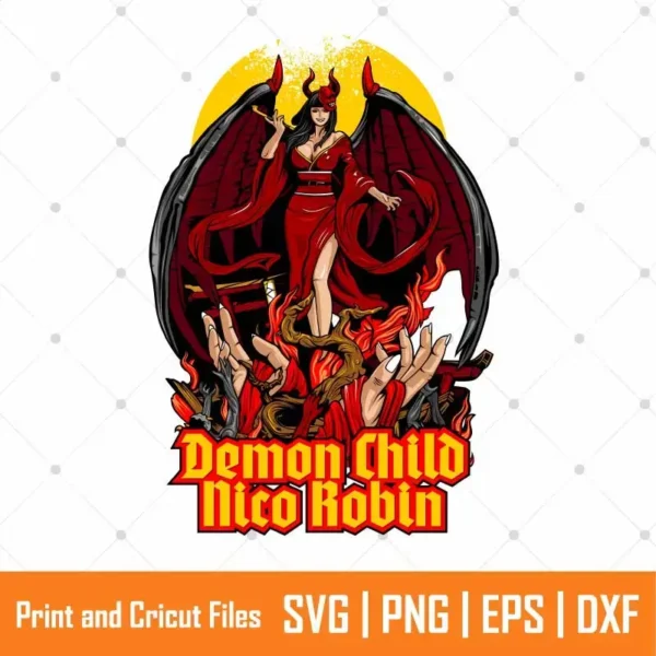 Nico Robin One Piece Anime SVG
