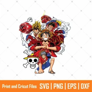One Piece Army Anime SVG