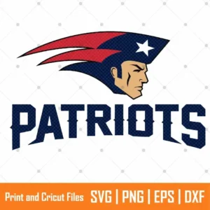 Patriots Monogram Sports SVG