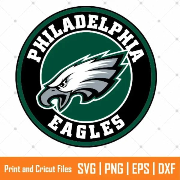 Philadelphia Eagles Mascot Sports SVG