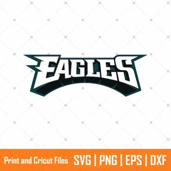 Philly Eagles Font Sports SVG