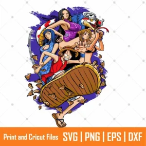 Pirate King Characters Anime SVG
