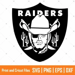 Raiders Shield Sports SVG