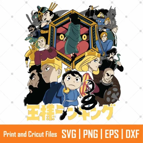 Ranking of King Anime SVG