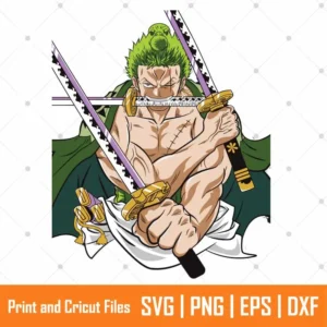 Roronoa Zoro Anime SVG