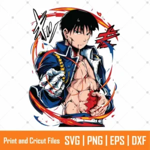 Roy Mustang Anime SVG