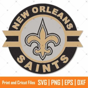 Saints Monogram Sports SVG