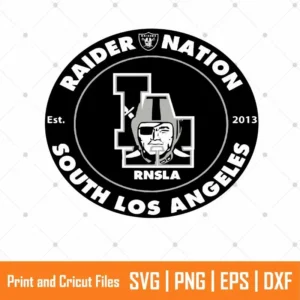 South Los Angeles Raiders Sports SVG