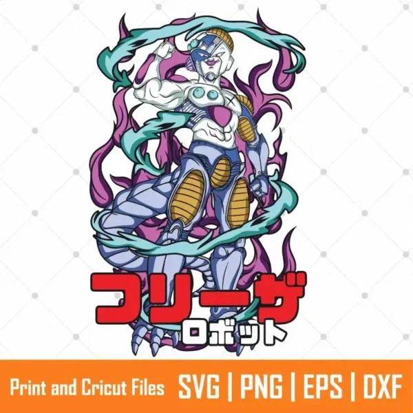 Superhero Fusion DBZ Anime SVG
