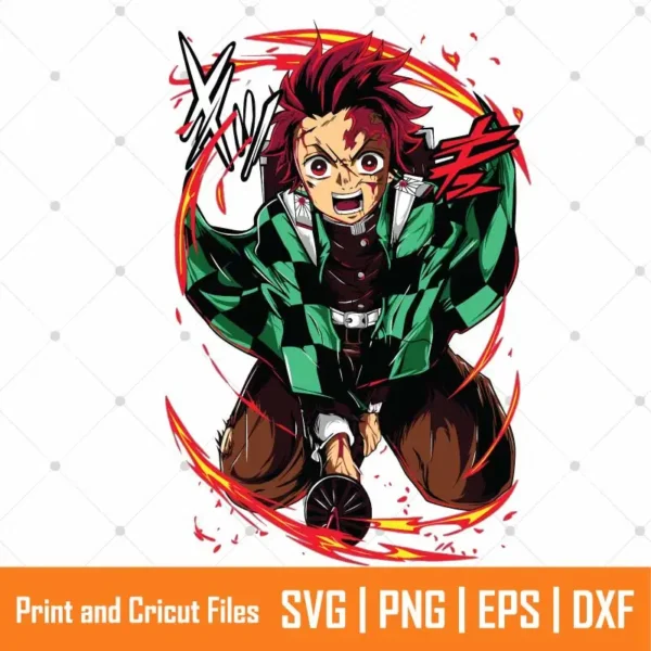 Tajiro Crops Anime SVG