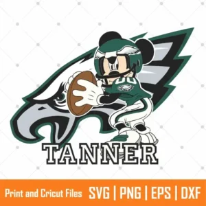Tanner Philly Eagles Sports SVG