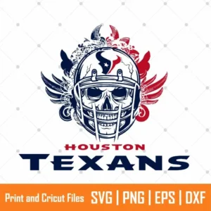 Texans Sugar Skull Sports SVG
