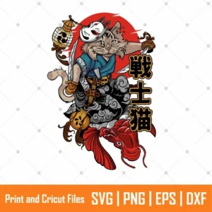Tokoyo Samurai Anime SVG
