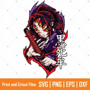 Twin Brother Demon Slayer Anime SVG