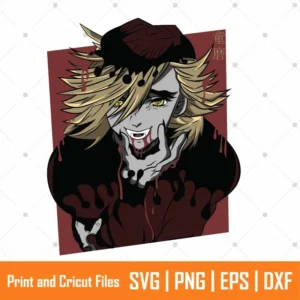 Upper Moon Two Anime SVG