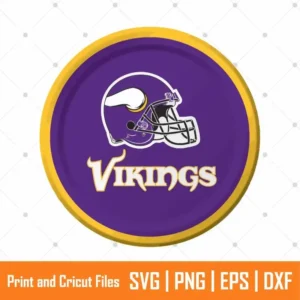 Vikings Helmet Sports SVG
