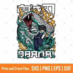 Yaiba Demon Slayer Anime SVG