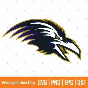 Angry Ravens Sports SVG
