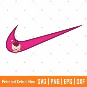 Bear Swoosh Cartoon SVG