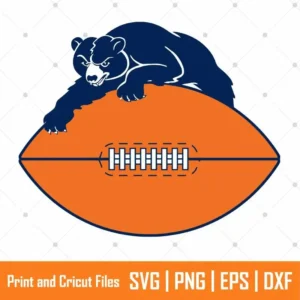Bears Football Sports SVG