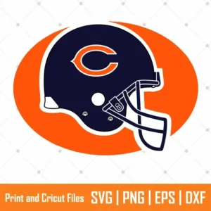 Bears Helmet Sports SVG