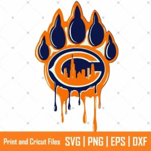 Bears Paw Sports SVG