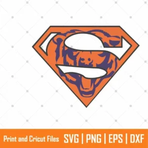 Bears Super Hero Sports SVG