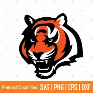 Bengals Head Sports SVG