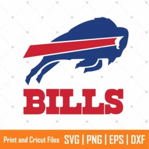 Bills Football Team Sports SVG