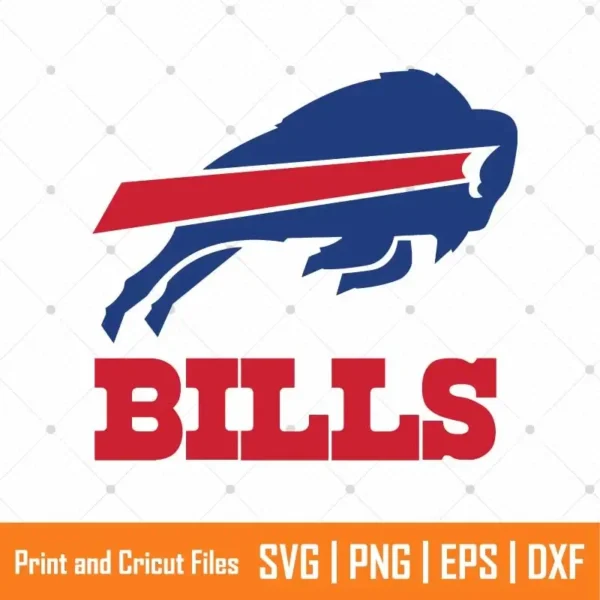 Bills Football Team Sports SVG