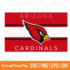 Cardinals Flag Sports SVG