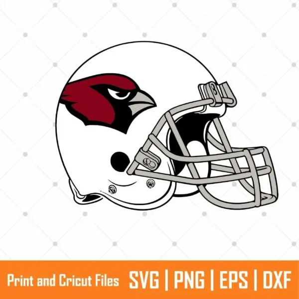 Cardinals Helmet Sports SVG