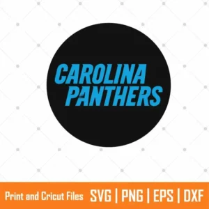 Carolina Panthers Font Sports SVG
