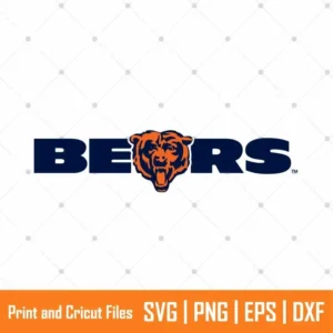 Chicago Bears Font Sports SVG