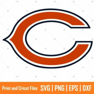 Chicago Football Sports SVG