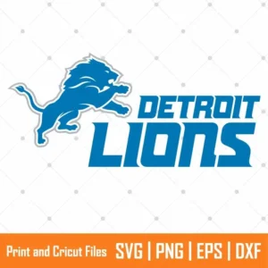 Detroit Football Sports SVG