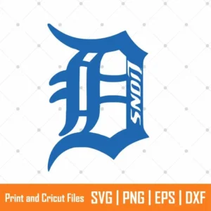Detroit NFL Sports SVG