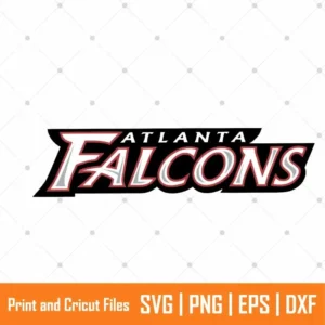 Falcons Monogram Sports SVG