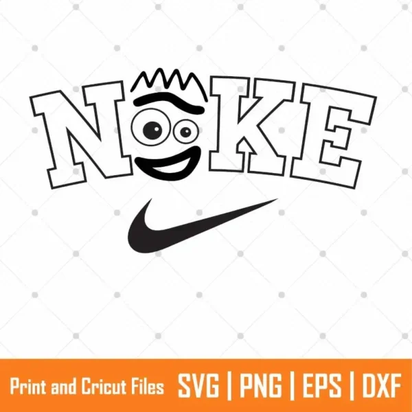 Froky Face Cartoon SVG