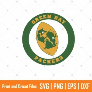 Green Bay Packers Mascot Sports SVG