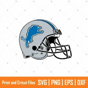 Helmet Lions Sports SVG